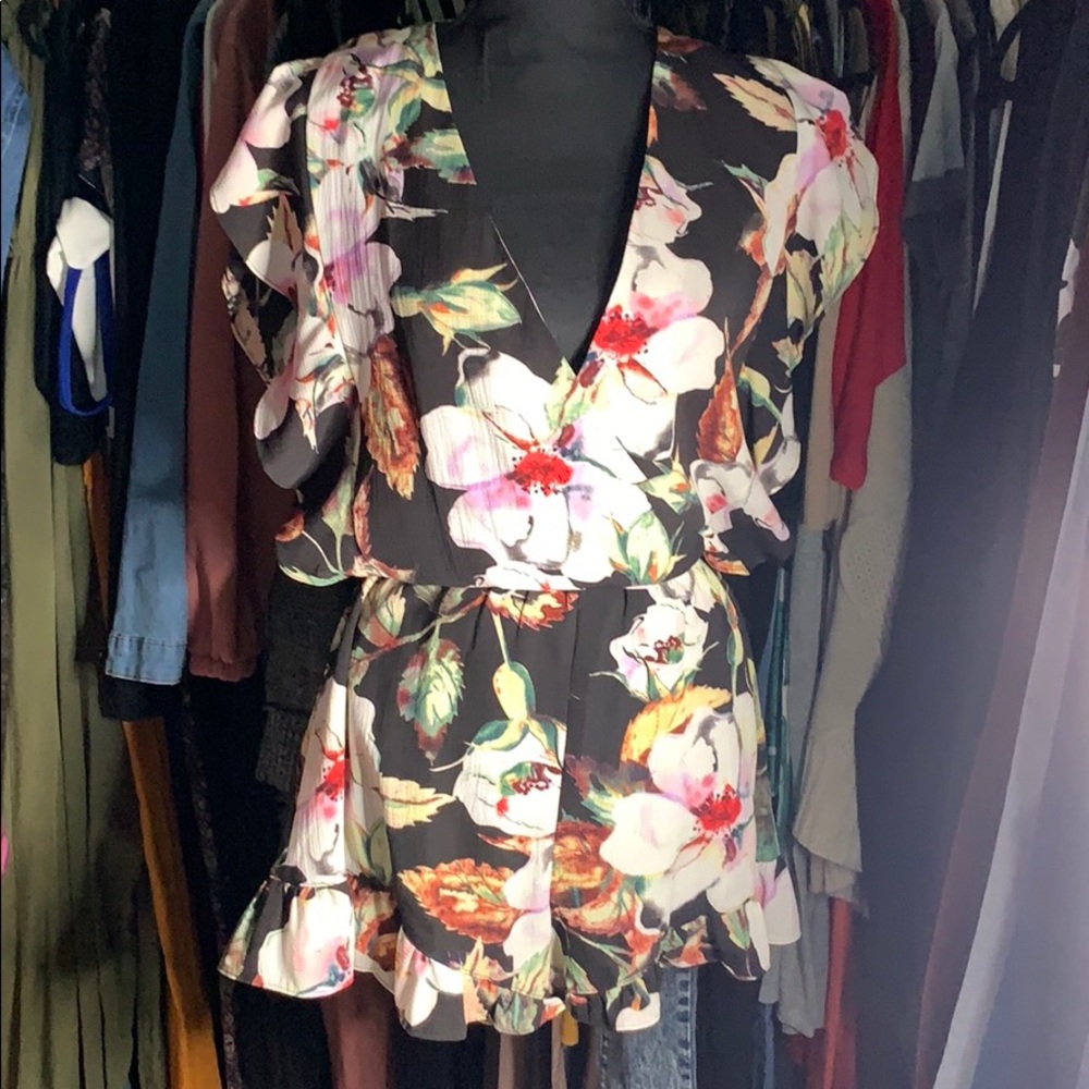Floral romper